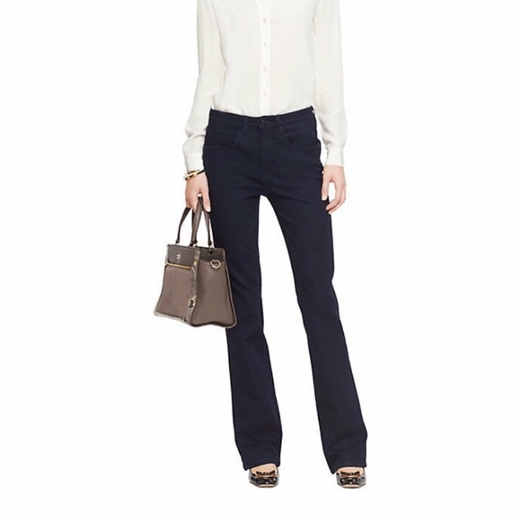 KATE SPADE UPTOWN JEANS SIZE 24 HIGH WAIST, SLIGHT FLARE, PERFECT STRETCH - Picture 5 of 5